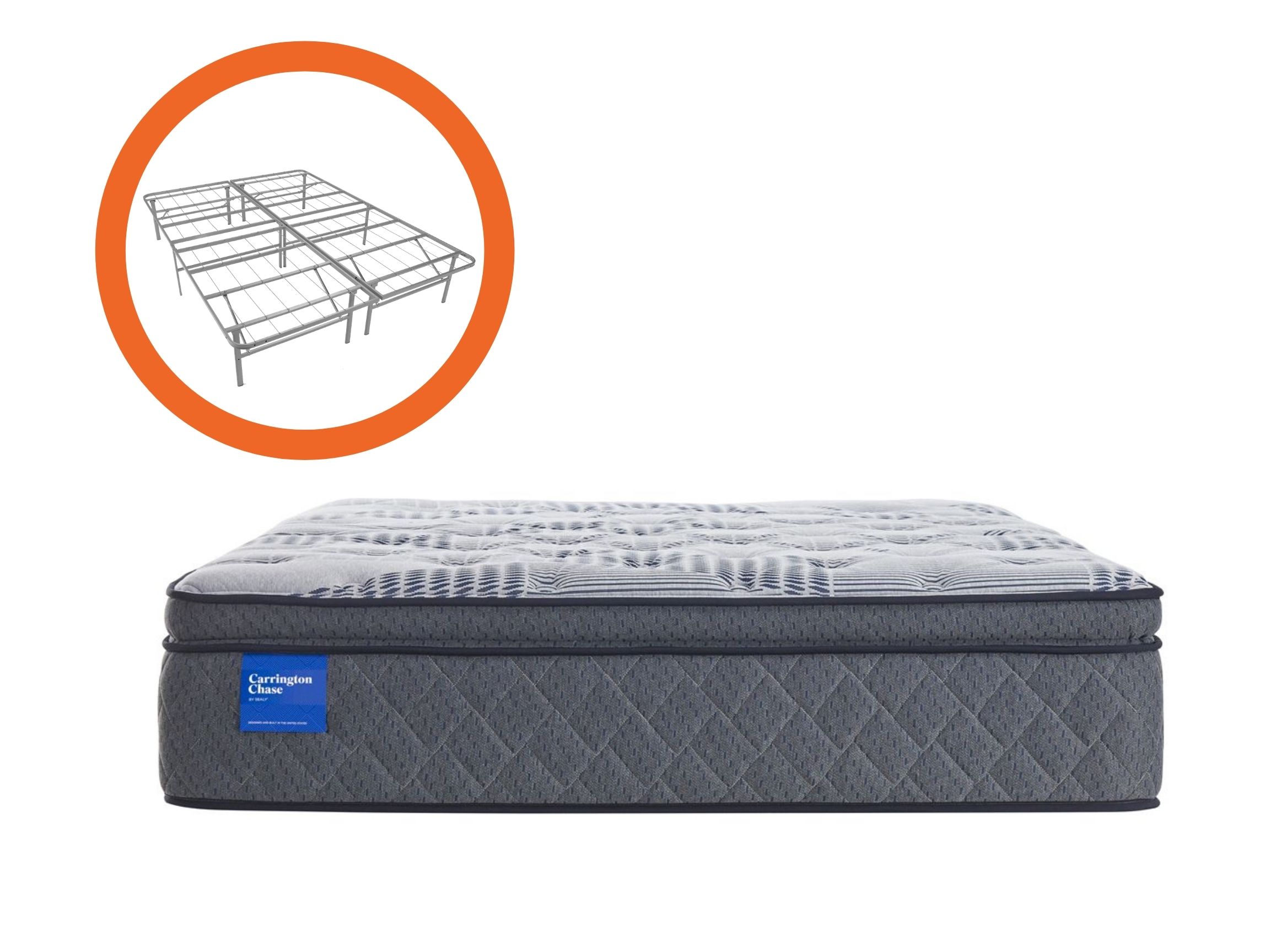 SEALY GILDED BREATH MATTRESS - KING WITH BASE | Ace Rent To Own